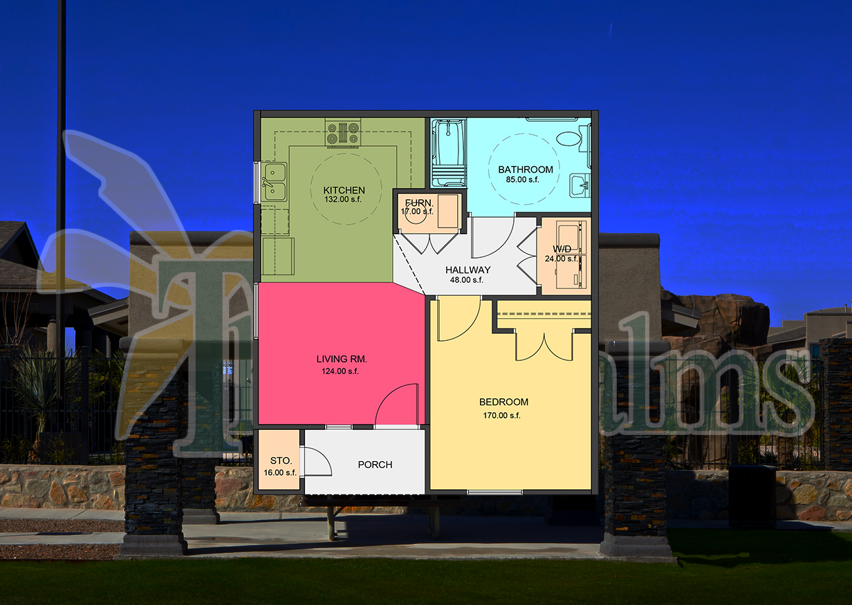 Three Palms Apartments